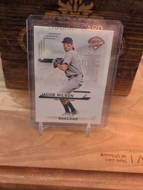 2025 Panini Jacob Wilson Prospect Edition Rookie Card Athletics